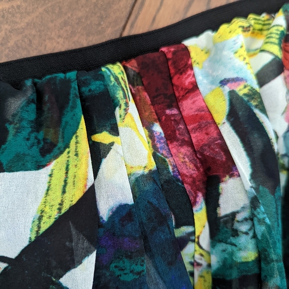 Rachel Rachel Roy Strapless Floral Mini Dress sz M - Picture 3 of 8